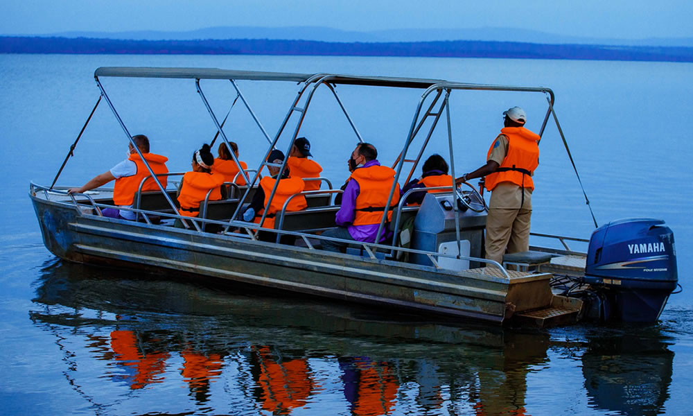 Boat Cruise on Lake Ihema in Akagera National Park